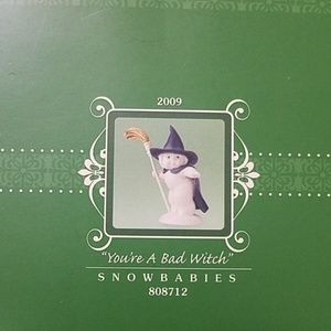 Dept. 56  - "You're a Bad Witch" Snowbabies